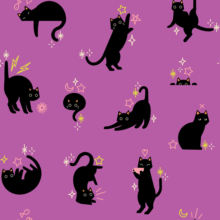 PREORDER - BLACK CATS - WITCHY - FREAKY FAMILIARS - Ruby Star Society