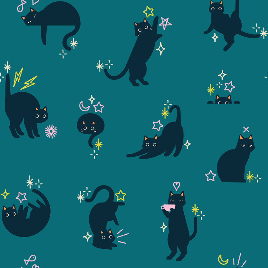 PREORDER - BLACK CATS - STORYTIME - FREAKY FAMILIARS - Ruby Star Society
