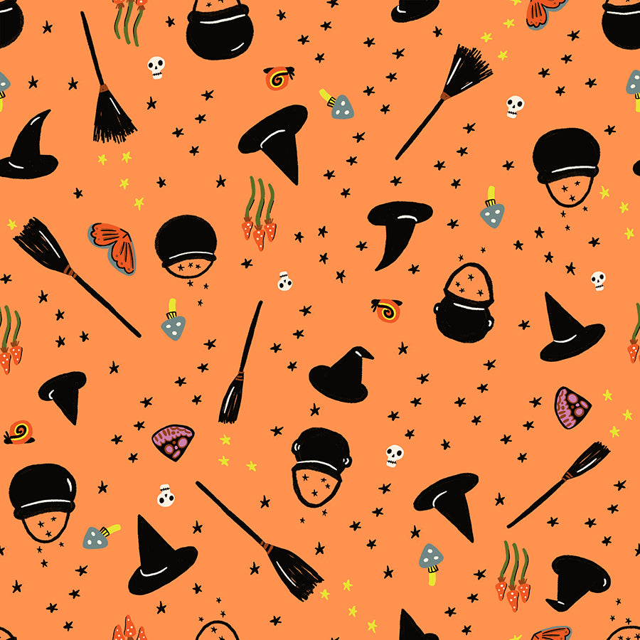 PREORDER - WITCHY WOMAN - PUMPKIN - FREAKY FAMILIARS - Ruby Star Society