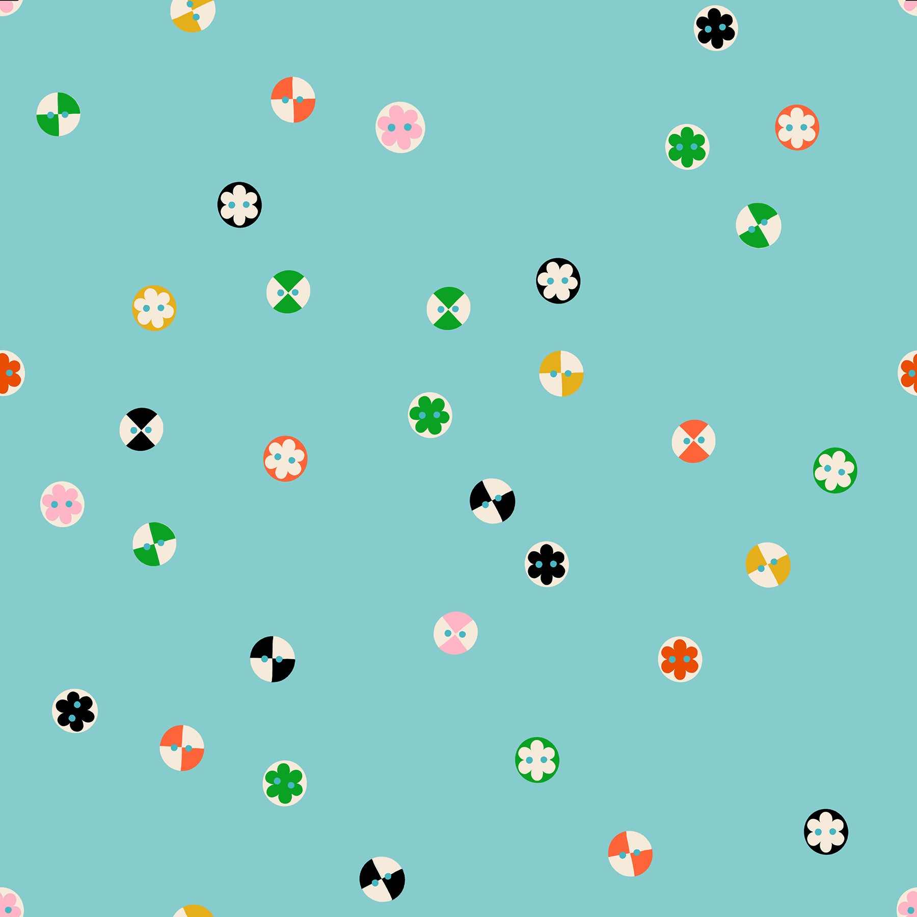 1-800 Notion - Ruby Star Society - Buttons - Cloudless – Joy in the Seam