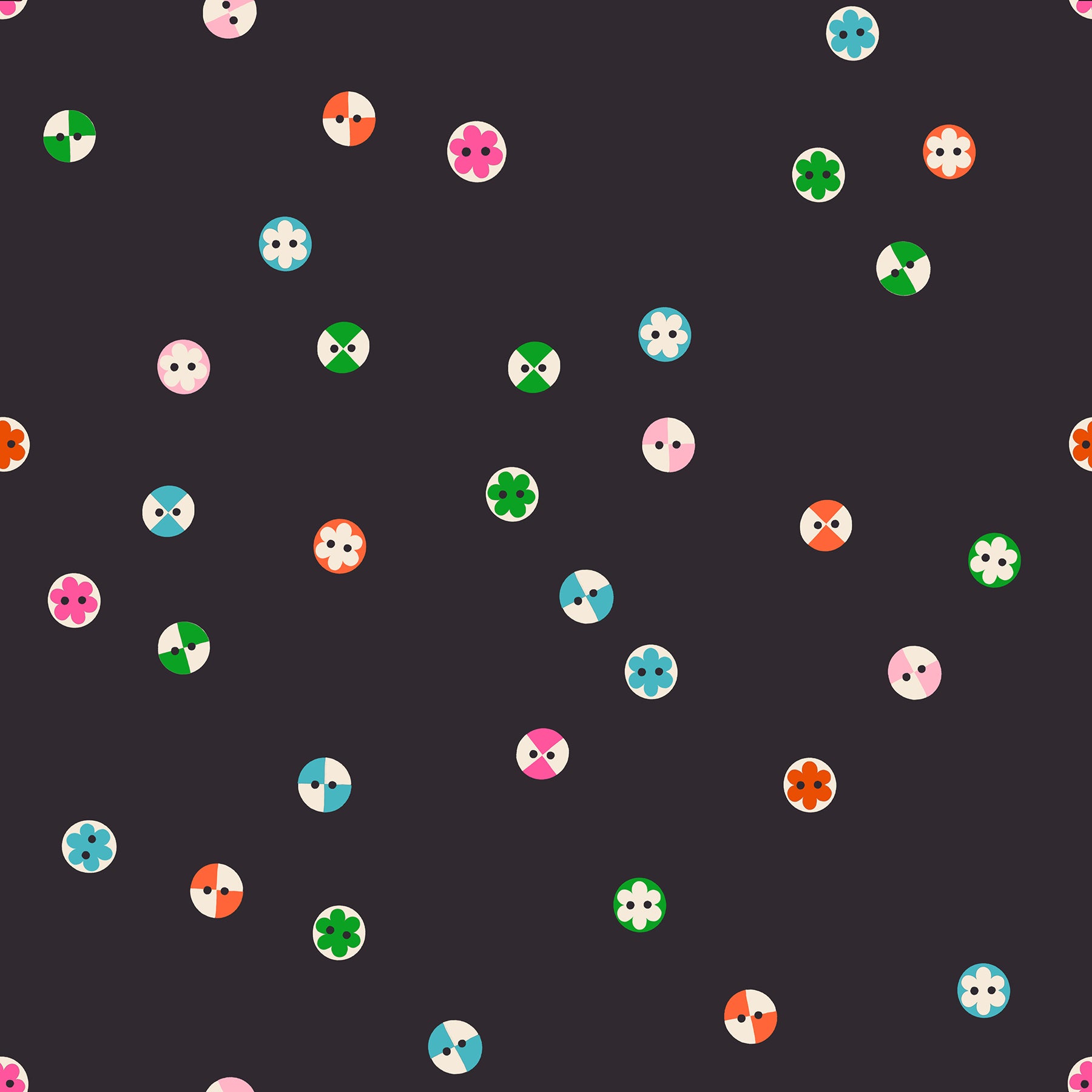 1-800 Notion - Ruby Star Society - Buttons - Soft Black – Joy in the Seam