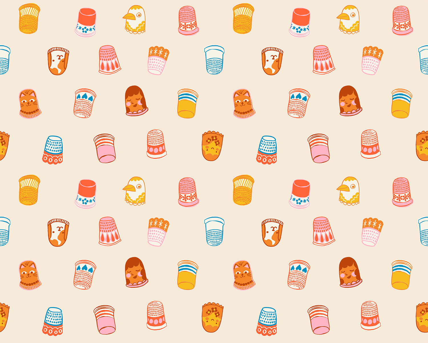 PREORDER - 1-800 Notion - Ruby Star Society - Thimbles - Shell