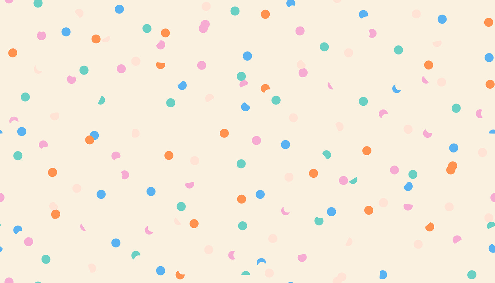 PREORDER - Hole Punch Dot - Multi on Natural - Sidekicks - Ruby Star Soceity