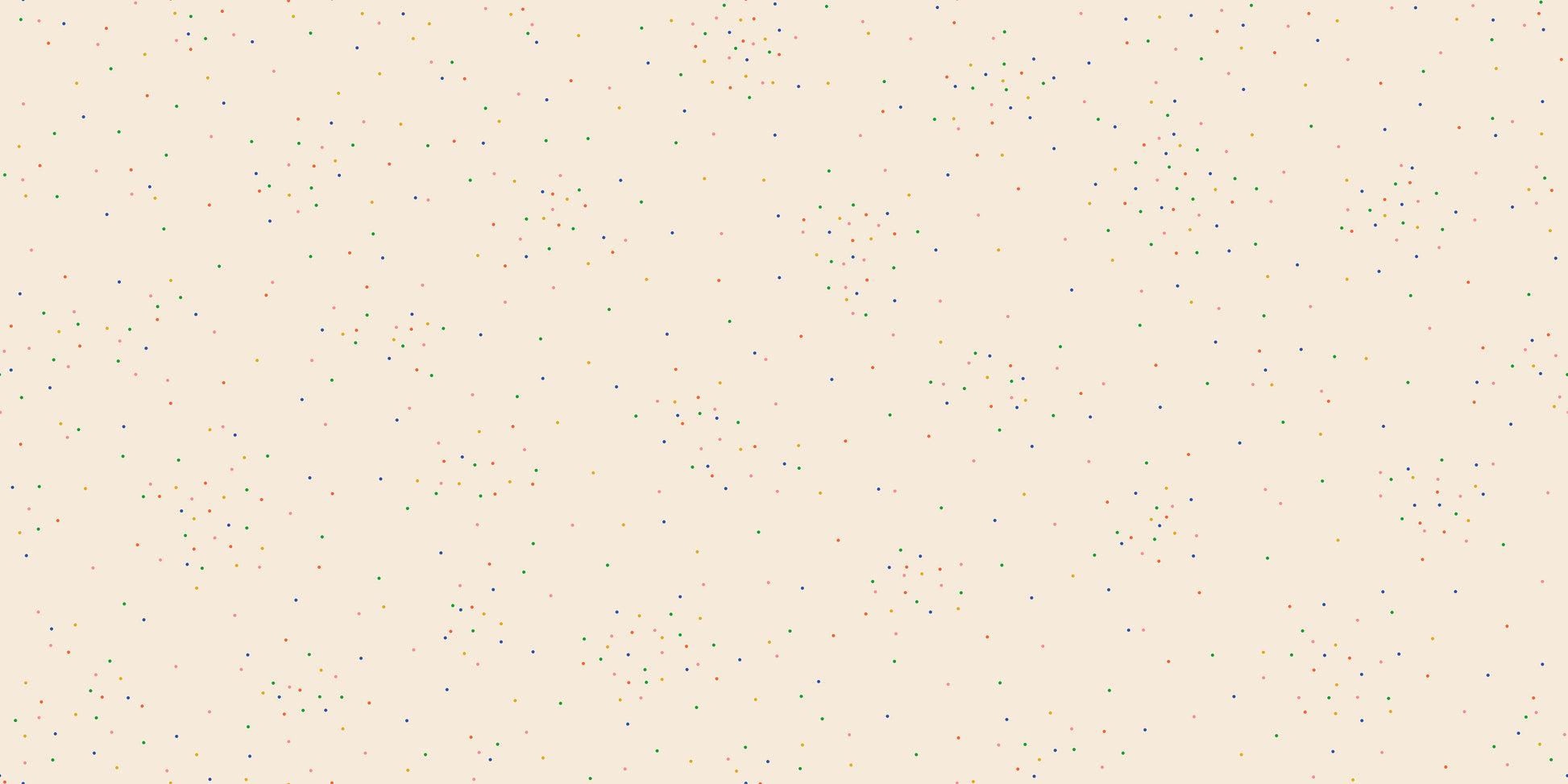 PREORDER - Sugar - Multi on Buttercream - Sidekicks - Ruby Star Soceity