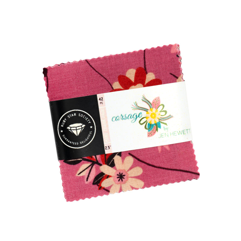 Mini Charm Pack - Corsage - Ruby Star Society