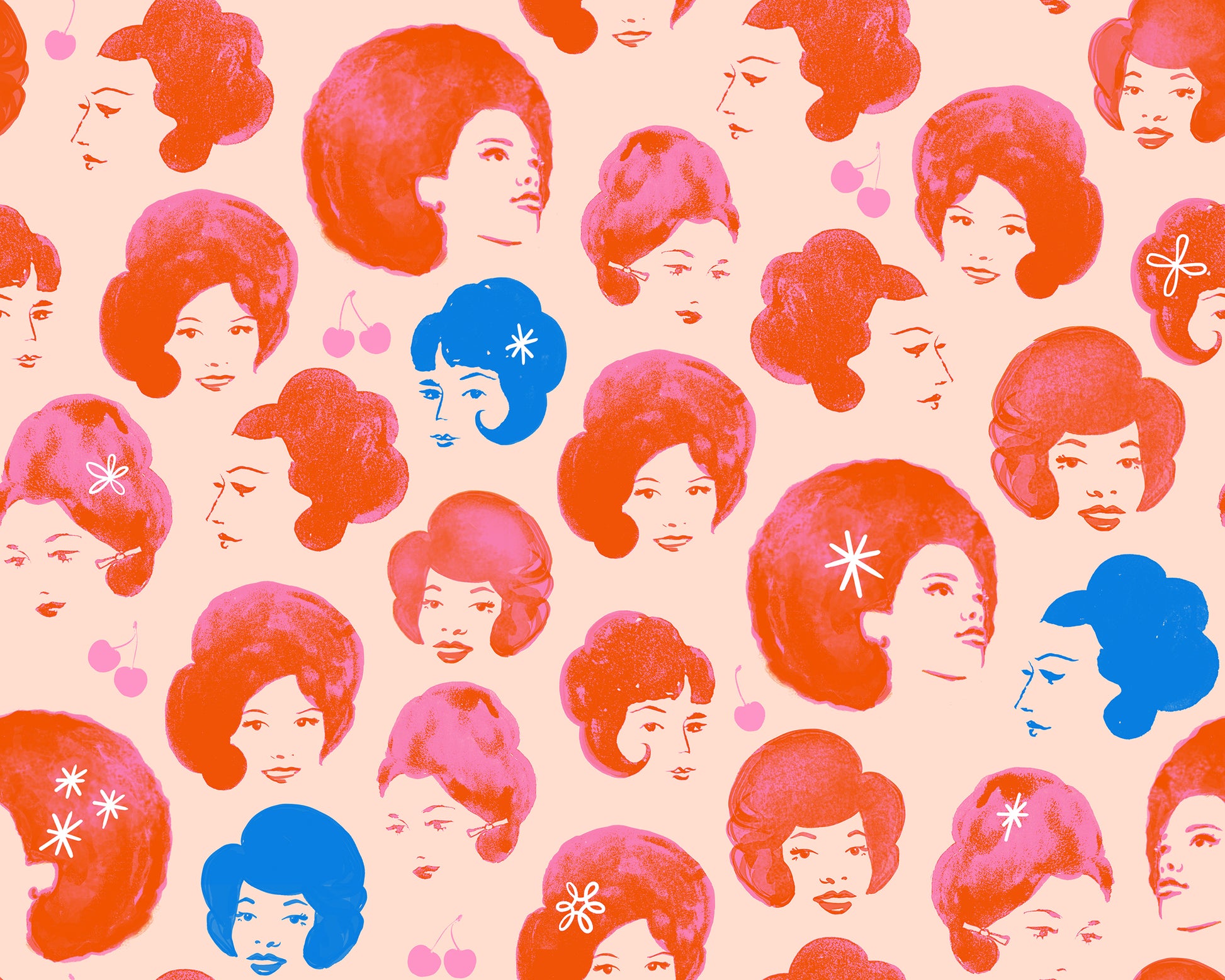 Sparkle Mart - Ruby Star Society - Dottie's Friends - Peach Blossom