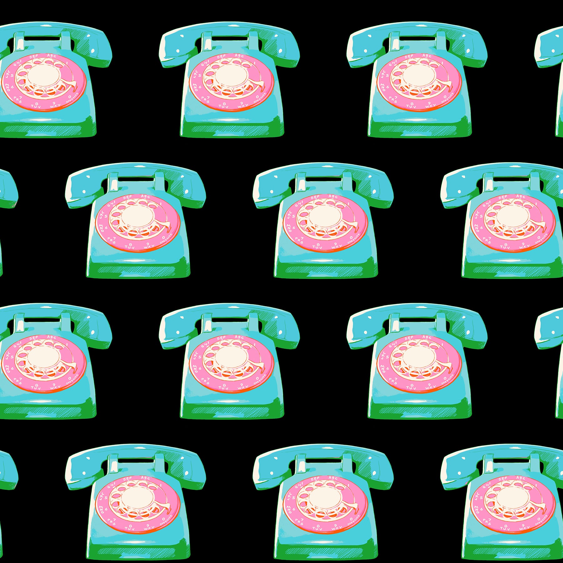 Sparkle Mart - Ruby Star Society - Telephones - Black