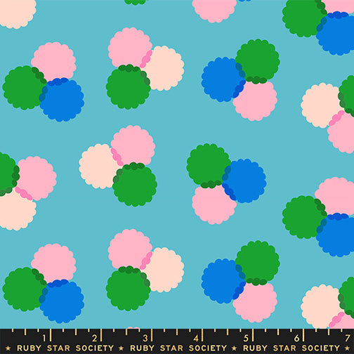 Sparkle Mart - Ruby Star Society - Puffs - Dark Turquoise