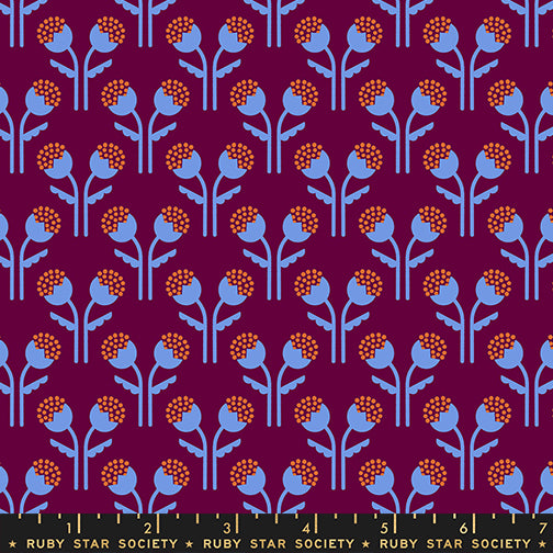 PREORDER - Wallpaper - Deep Plum - Ruby Star Society