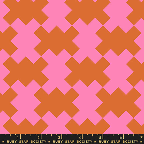 PREORDER - Criss Cross - CANVAS - Pecan - Sybil - Ruby Star Society