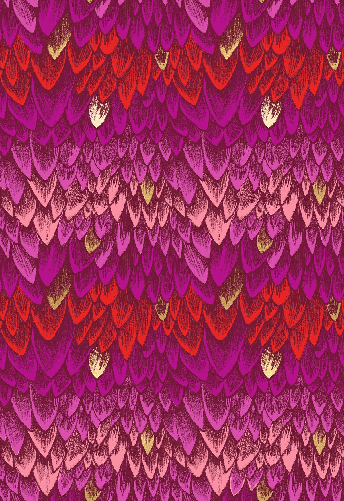Scales - Rose - Metallic  - FIREGLOW - RUBY STAR SOCIETY
