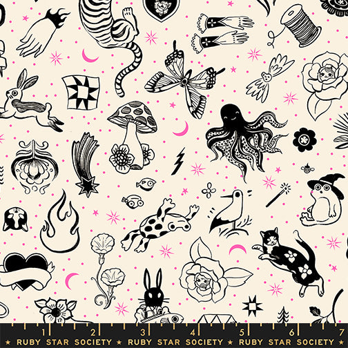 Fat Quarter Bundle - Ink Shop - Ruby Star Society