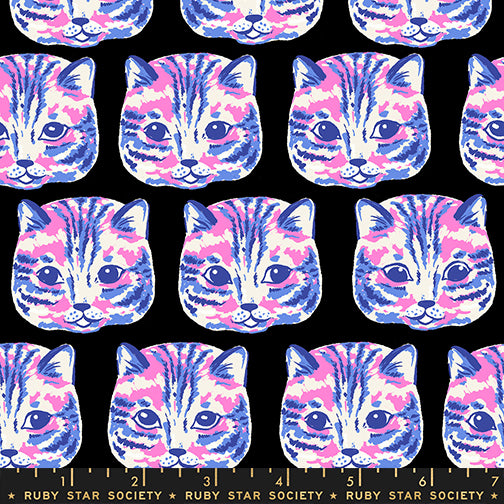 PREORDER - Meow Meow - Black - Oops! All Cats - Ruby Star Society