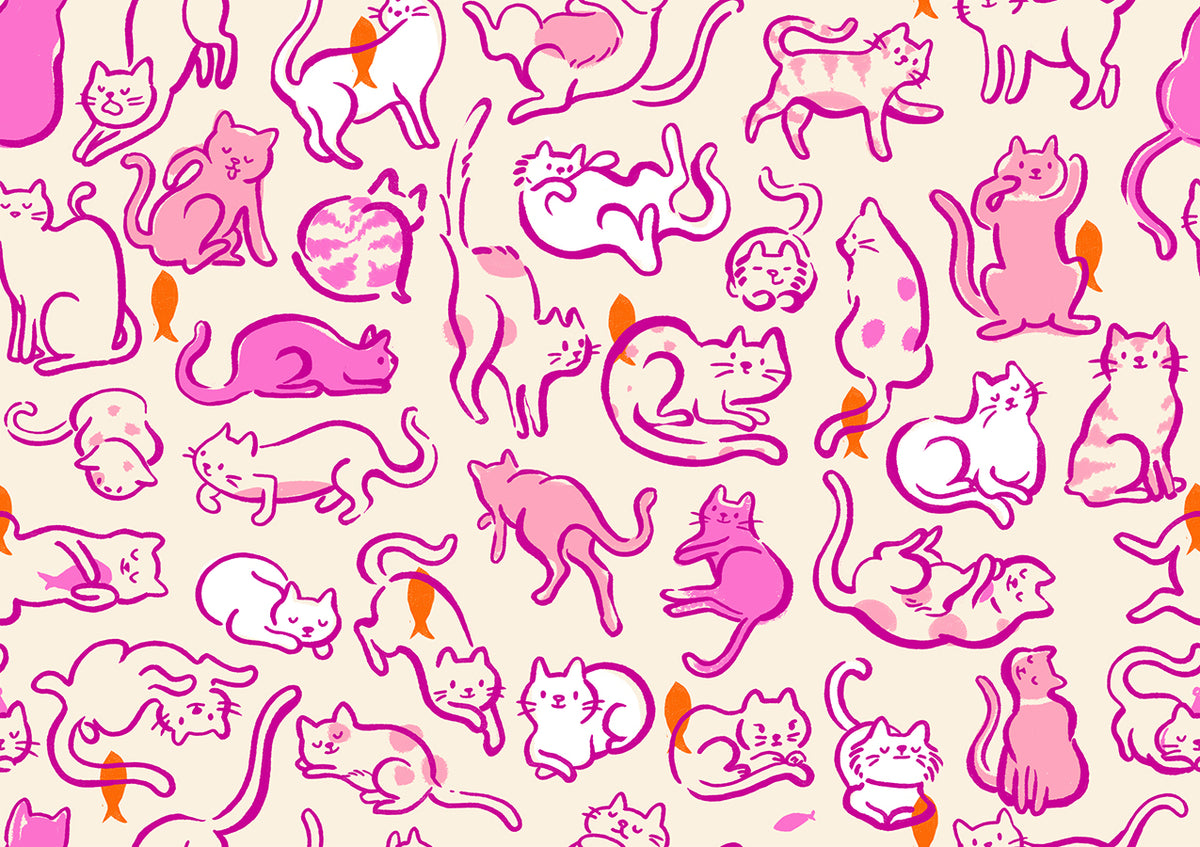 PREORDER - Schmitties - Berry - Oops! All Cats - Ruby Star Society