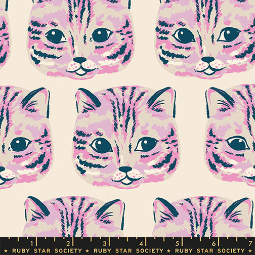 PREORDER - Meow Meow - Macaron - CANVAS - Oops! All Cats - Ruby Star Society
