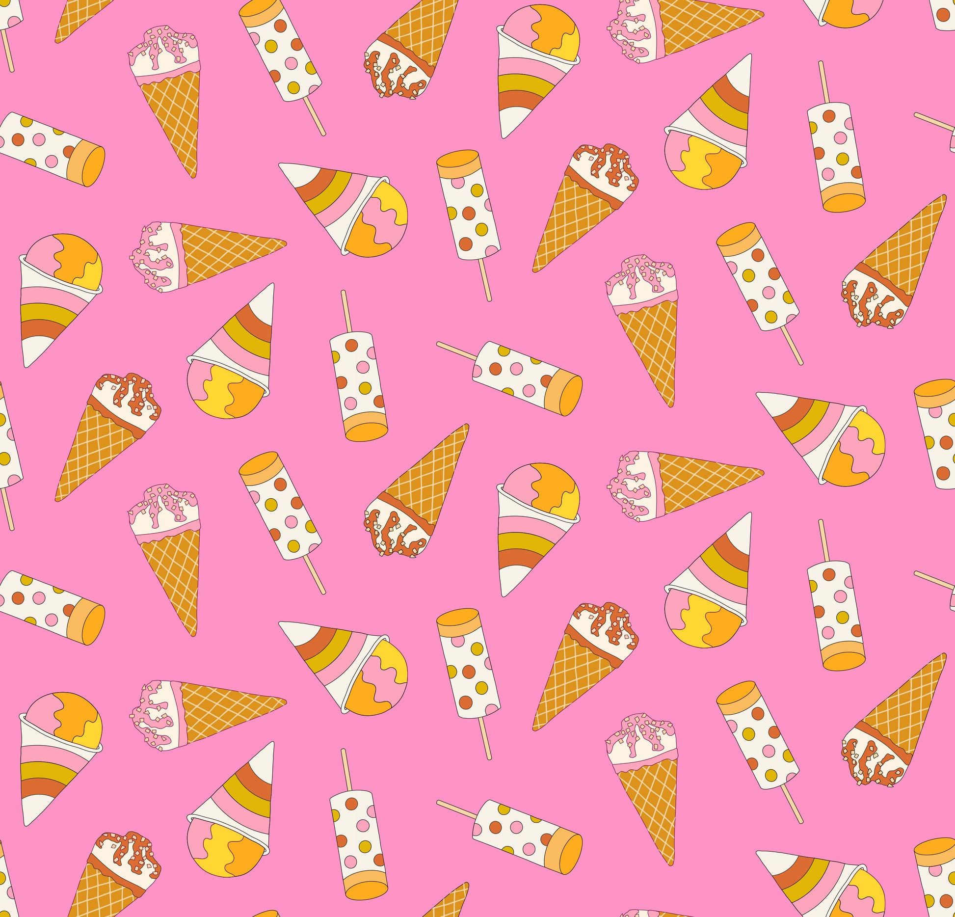 Sugar Cone 2 - Ruby Star Society - Treat Toss - Flamingo