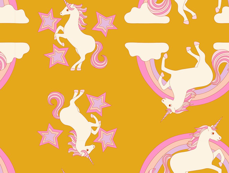 PREORDER - Unicorns - Goldenrod - Ruby Star Society