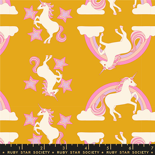 PREORDER - Unicorns - Goldenrod - Ruby Star Society