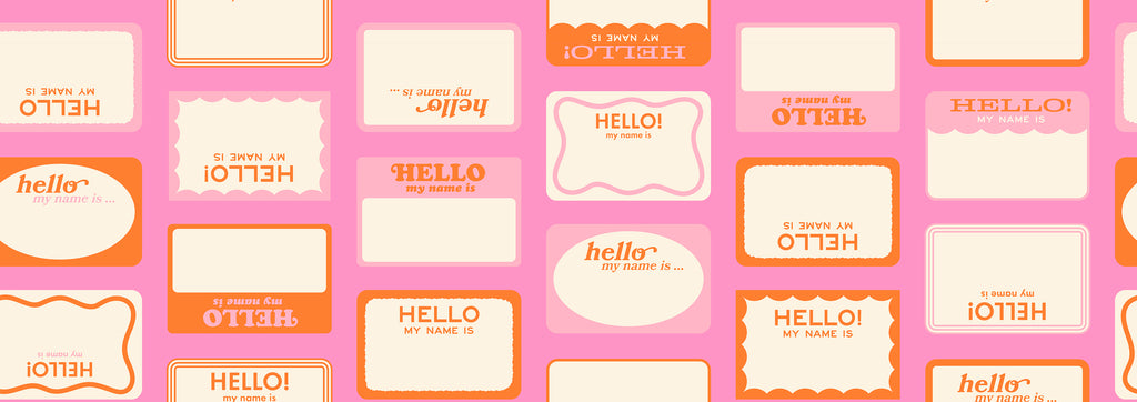 PREORDER - Hello My Name Is - Flamingo - Ruby Star Society