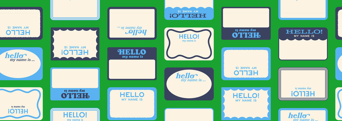 PREORDER - Hello My Name Is - Deep Verdant - Ruby Star Society
