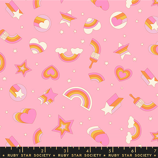 PREORDER - Rainbow Stickers - Rosebud - Ruby Star Society