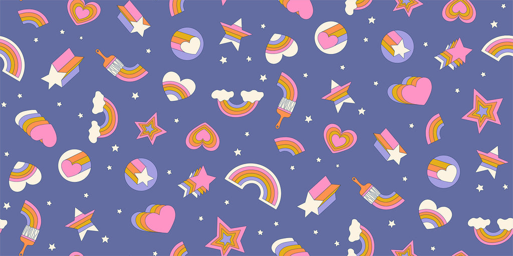 PREORDER - Rainbow Stickers - Twilight - Ruby Star Society