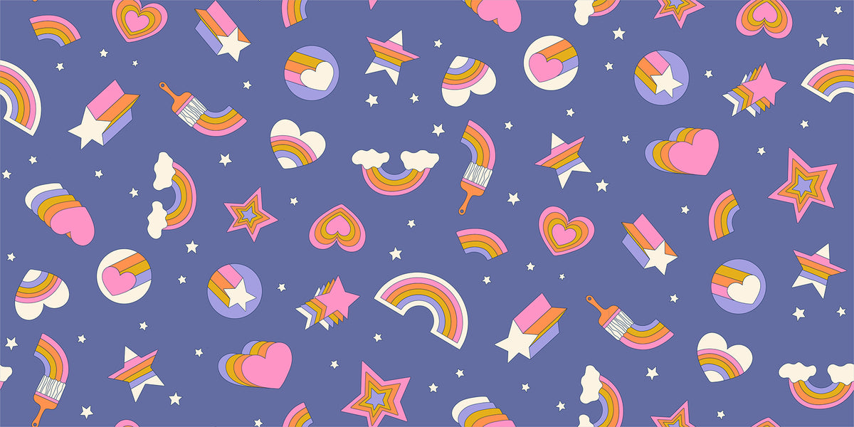 PREORDER - Rainbow Stickers - Twilight - Ruby Star Society