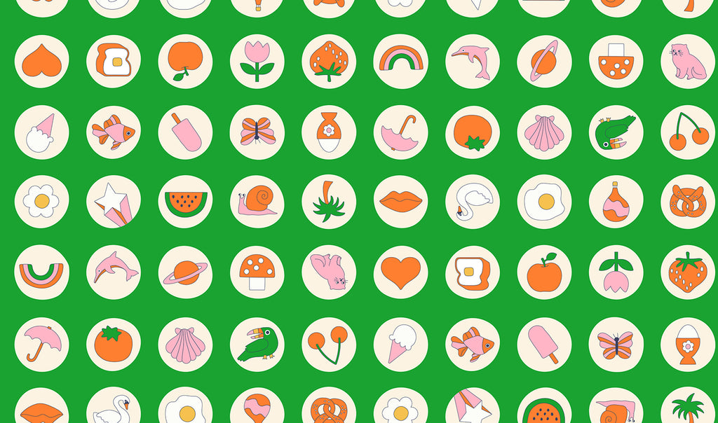 PREORDER - Mini Stickers - Deep Verdant - Ruby Star Society