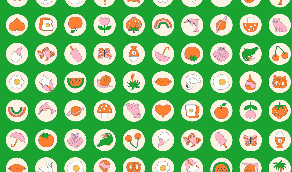 PREORDER - Mini Stickers - Deep Verdant - Ruby Star Society