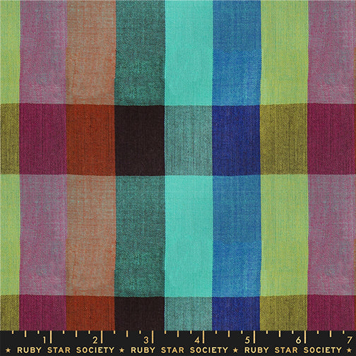 PREORDER - Central Park Plaid - Warp & Weft Daisy Days - Woven - Ruby Star Society