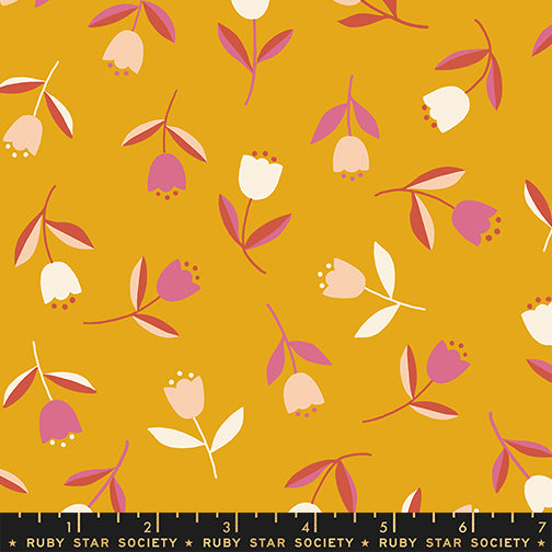 Corsage - Ruby Star Society - Tiny Tulips - Goldenrod
