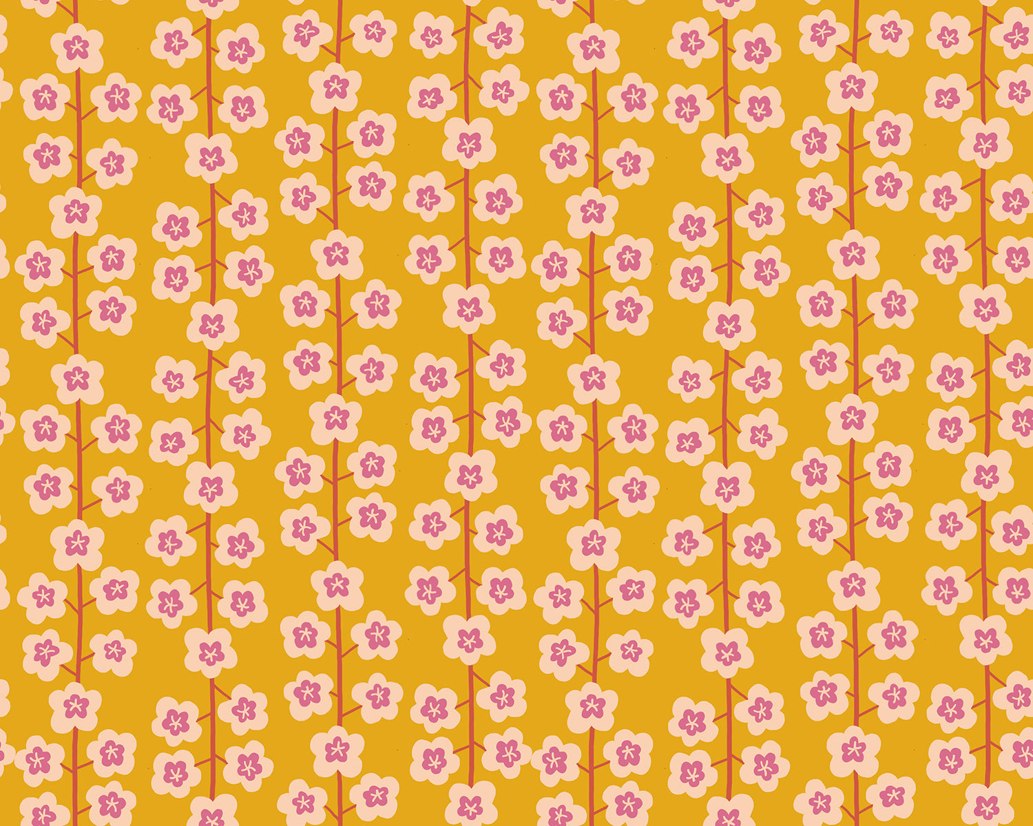 Corsage - Ruby Star Society - Baby's Breath - Goldenrod