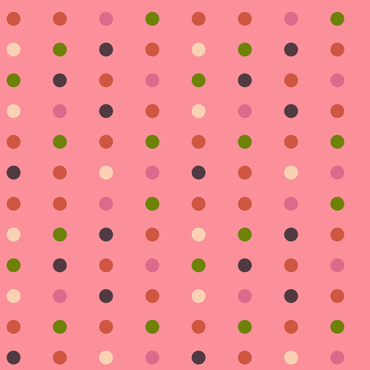 Corsage - Ruby Star Society - Swatch Dots - Sorbet