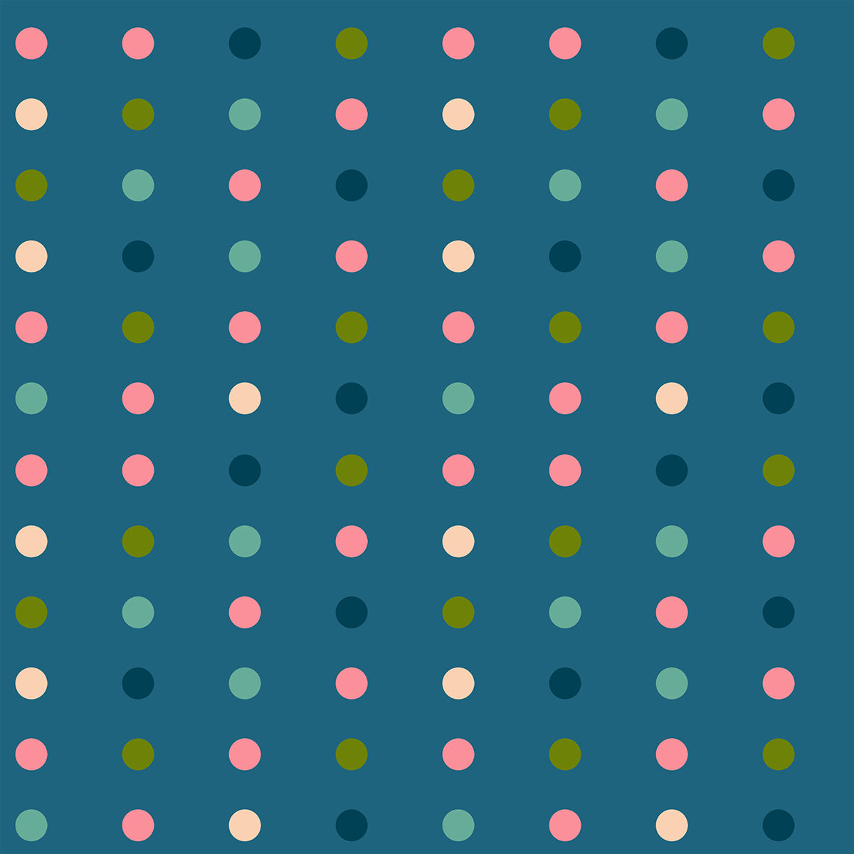 PREORDER OPEN UNTIL 6/22 - Corsage - Ruby Star Society - Swatch Dots - Teal