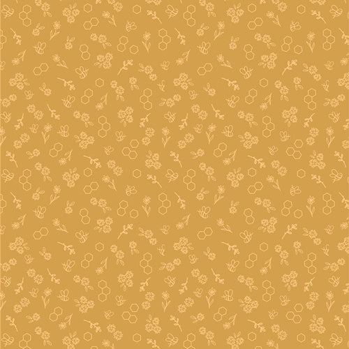 Bumble & Bloom - Honey - Summer Homestead - Art Gallery Fabrics