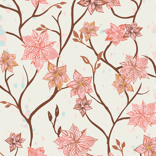 Frosted Blossoms - Frost & Fir - Art Gallery Fabrics