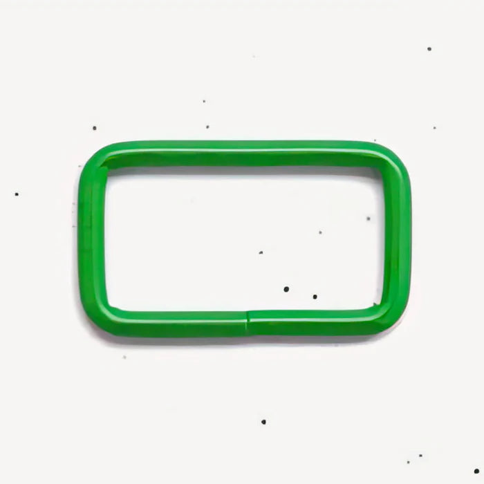 1.5" Rectangle Ring - Kelly