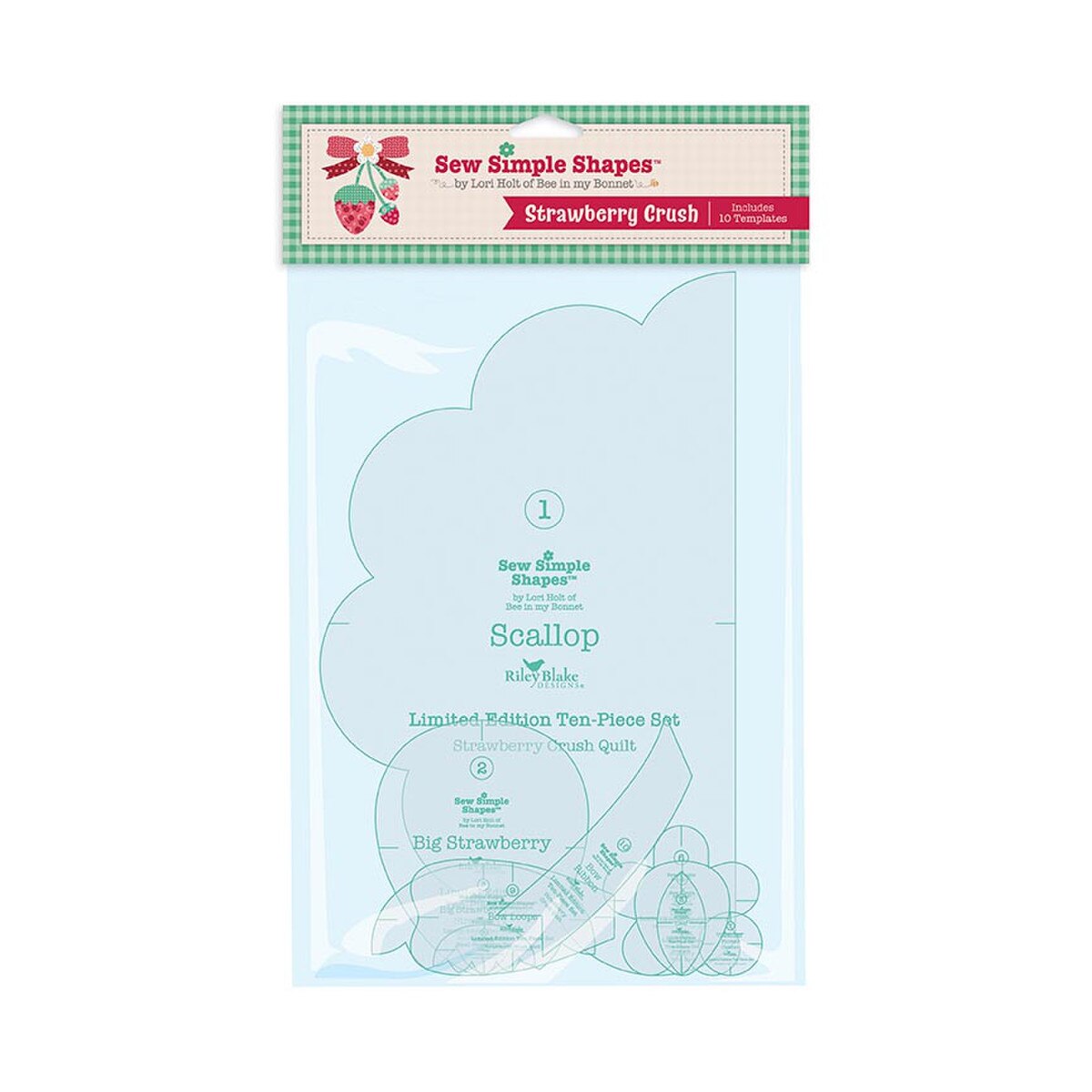 Lori Holt's Sew Simple Shapes - Berry & Sage