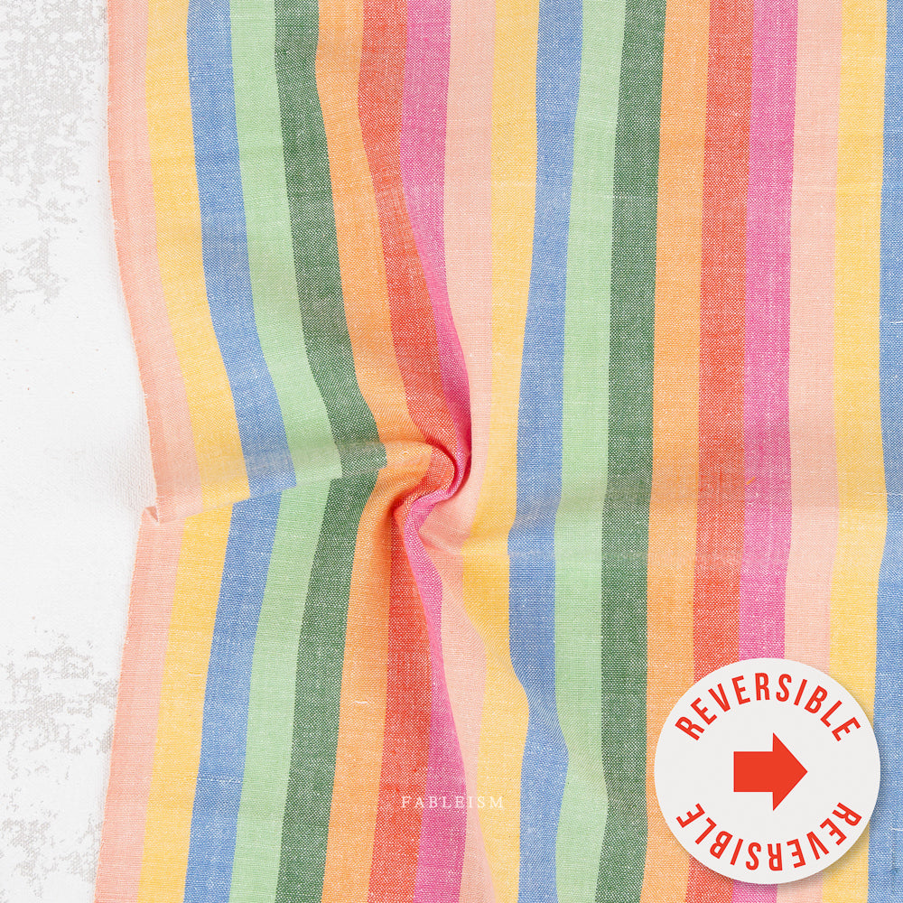 PREORDER - 1/2″ Meadow Stripe in Wildflower - Swedish Meadow - Fableism