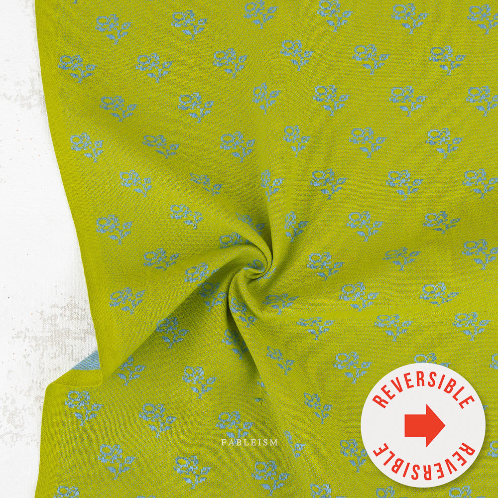 PREORDER - Mini Roses in Sunny Grass (Jacquard) - Swedish Meadow - Fableism