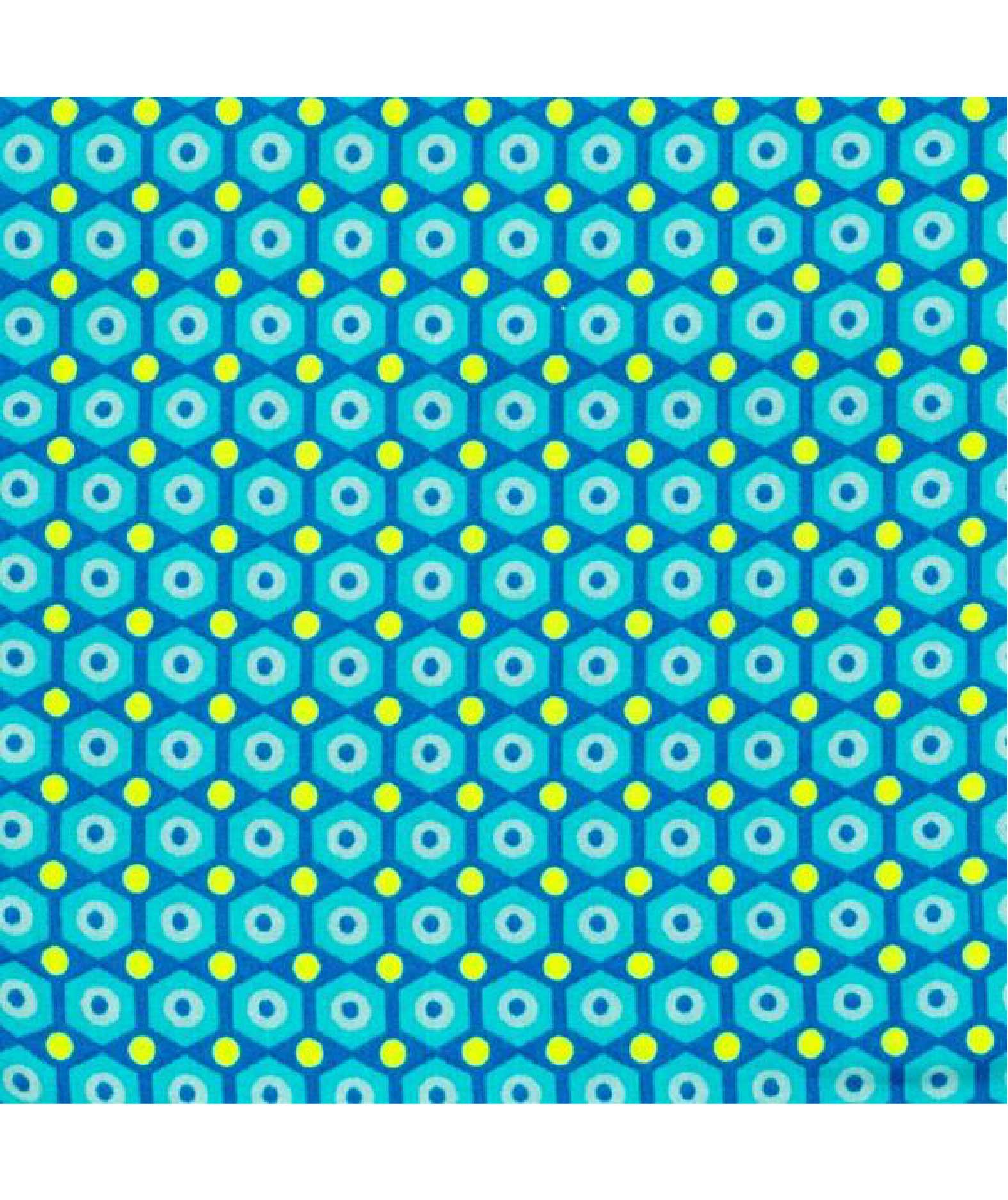 Blue Mikko - Oilcloth Coupon