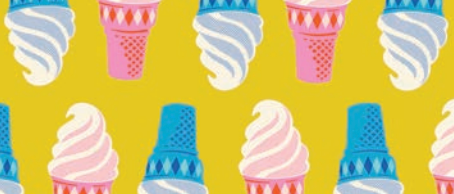 PREORDER - Sparkle Mart - Ruby Star Society - Cake Cone - Golden Hour - 108" Wideback