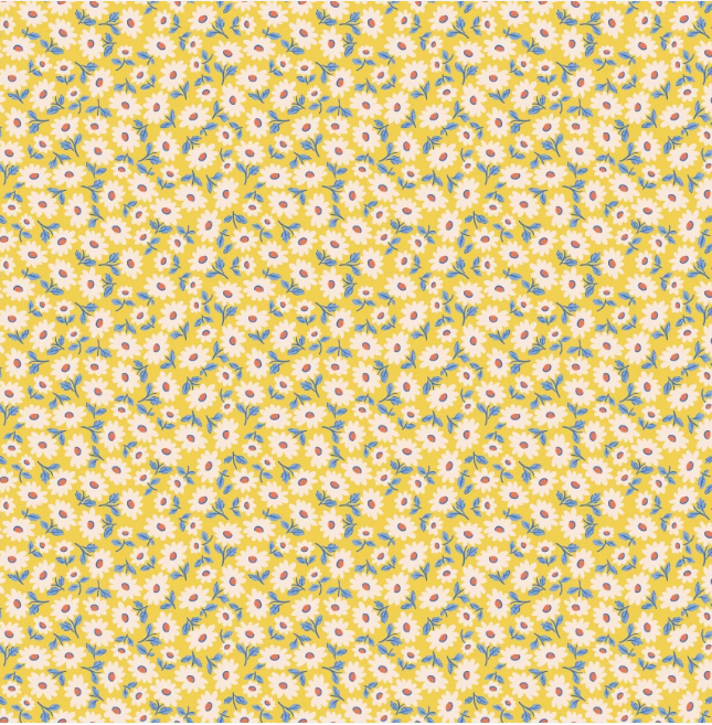 Sugar Daisy - Sunshine - Bluebells & Buttercups - Poppie Cotton