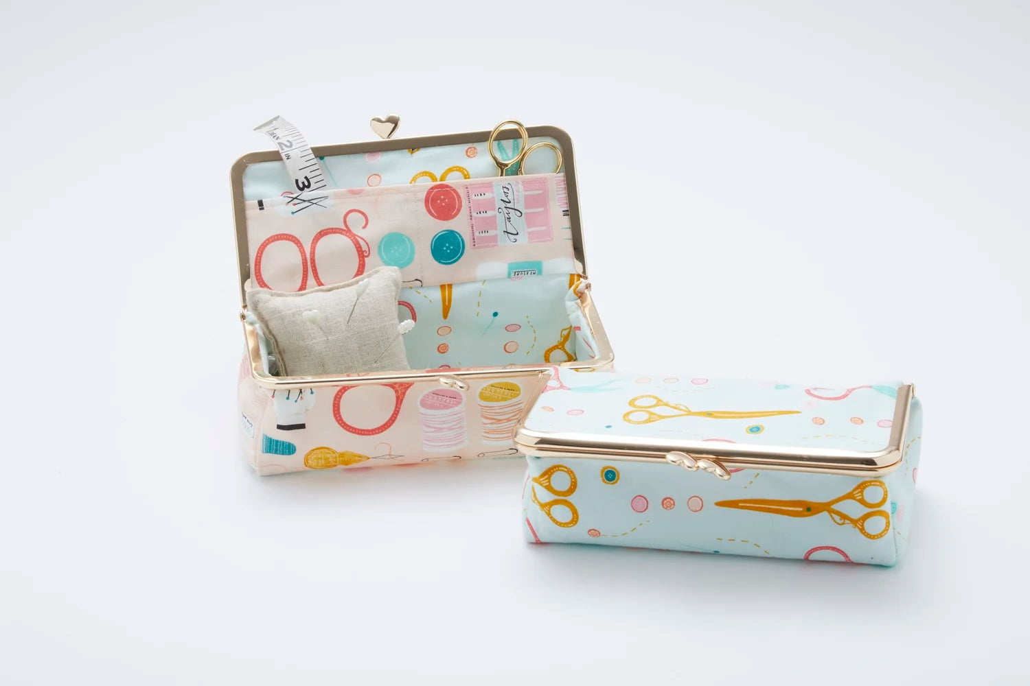 Heart Clasp Sewing Box Kit