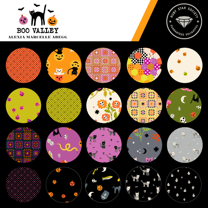 PREORDER - Charm Pack - Boo Valley - Ruby Star Society