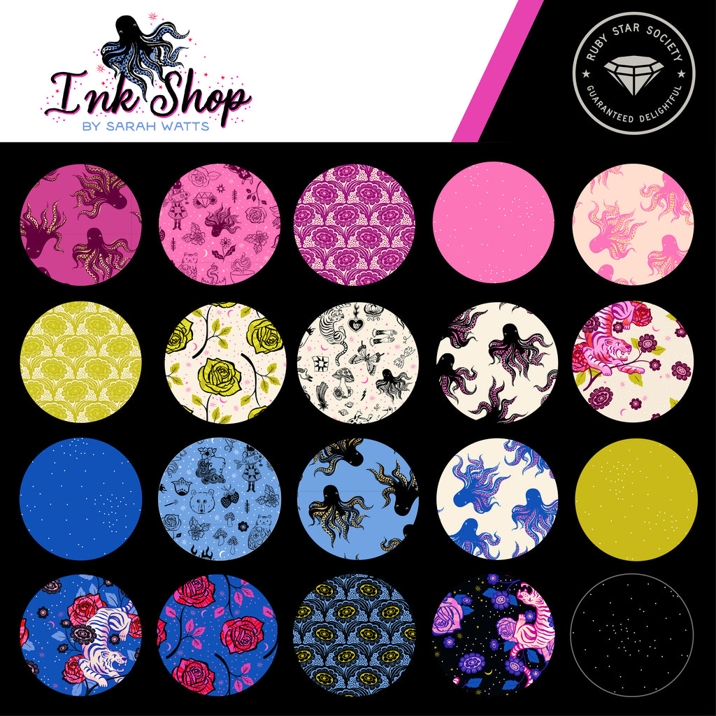 Charm Pack - Ink Shop - Ruby Star Society