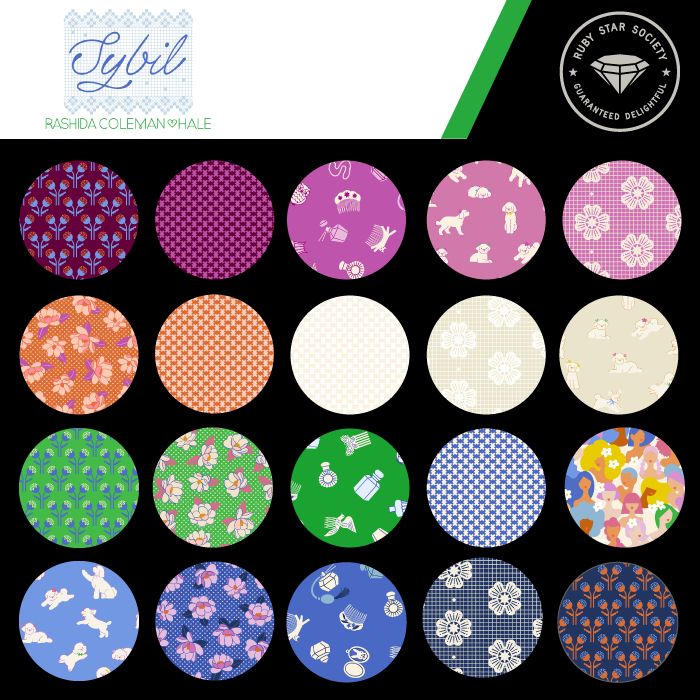 PREORDER - 1 yard bundle - Sybil - Ruby Star Society