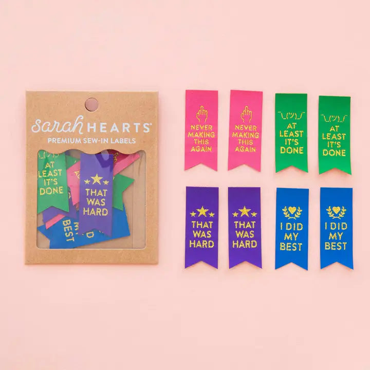Sarcastic Award Ribbon  - Sewing Woven Quilt and Garment Labels