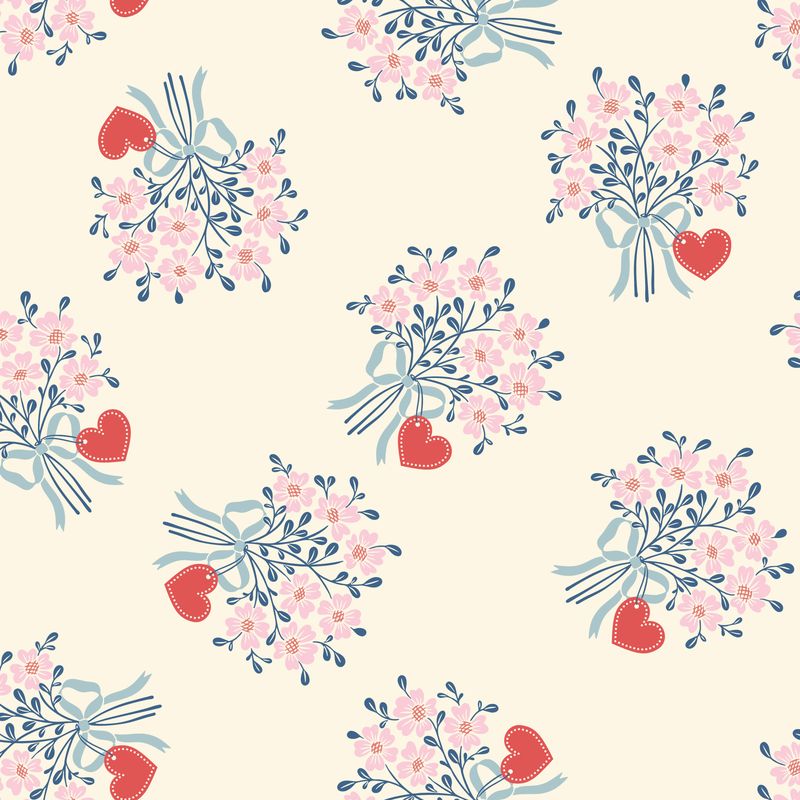 Floral Devotion - Cream - Love Letters - Cloud9