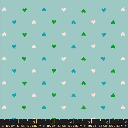HEARTS - Turquoise - BEST DAY EVER - RUBY STAR SOCIETY